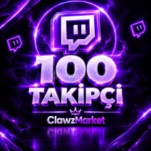 ⭐TWİTCH 100 TAKİPÇİ GARANTİLİ⭐