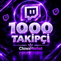 ⭐TWİTCH 1000 TAKİPÇİ GARANTİLİ⭐