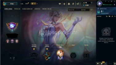 66 Şampiyon 16 Kostüm EUW LOL HESAP