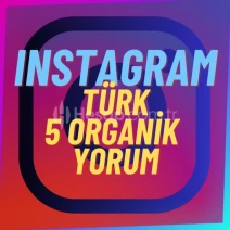 %100 Organik Kaliteli Türk Hesaplardan 5 Yorum