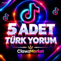 TikTok Türk Hesaplardan 5 Yorum