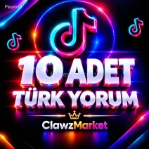 TikTok Türk Hesaplardan 10 Yorum