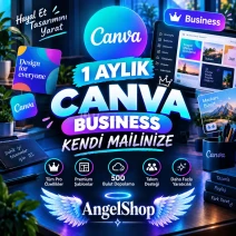 ⭐1 AYLIK CANVA BUSINESS - Türkiye⭐