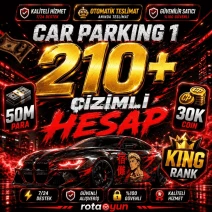 ⭐SİZİN MAİLİNİZE 210+ ÇİZİMLİ HESAP+50M PARA 30K COİN⭐