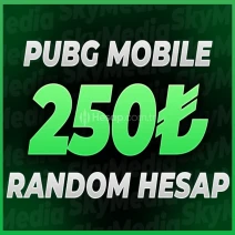 ⭐(HERŞEYİ DEĞİŞEN) +250TL PUBG RANDOM HESAP⭐