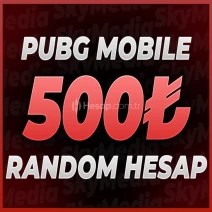 ⭐(HERŞEYİ DEĞİŞEN) +500TL PUBG RANDOM HESAP⭐