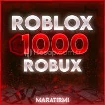 1000 Robux - ANLIK TESLİMAT - KOMİSYON BİZDEN