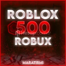 500 Robux - ANLIK TESLİMAT - KOMİSYON BİZDEN