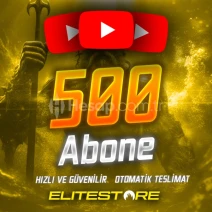 ANLIK İŞLEM | YouTube 500 Abone