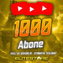 ANLIK İŞLEM | YouTube 1000 Abone