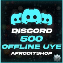 500 Discord Offline Üye | DÜŞÜŞ YOK