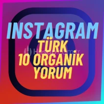 %100 Organik Kaliteli Türk Hesaplardan 10 Yorum