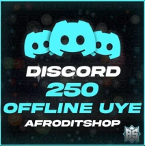 250 Discord Offline Üye | DÜŞÜŞ YOK