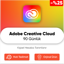 Adobe Creative Cloud 90 Günlük