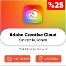 Adobe Creative Cloud - Ömür Boyu Kullanım