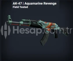 AK-47  Aquamarine Revenge Field Tested