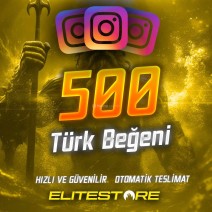 Anlık - 500 Gerçek Türk Beğeni