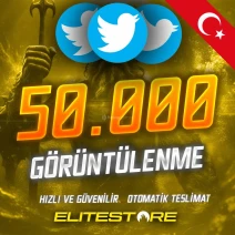 Twitter 50.000 Türk Gerçek Görüntülenme