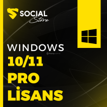 Anlık | Windows 10/11 Pro Lisans