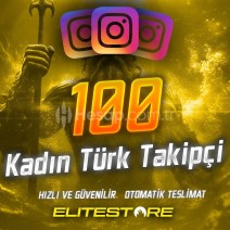 Anlık - 100 Kadın Türk Takipçi