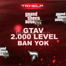 ⭐ Anlık | 2000 Level GTA Online + Ban Yok