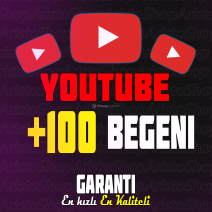 Anlık Teslim | YouTube 100 Beğeni