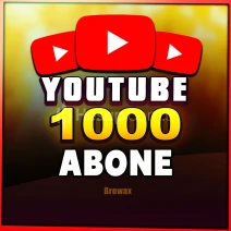 🌟 Anlık Teslim! Youtube 1000 Abone Yükseliş Etkili🌟