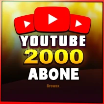 🌟 Anlık Teslim! Youtube 2000 Abone Yükseliş Etkili🌟