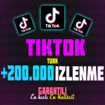 Anlık - TikTok 200.000 Türk İzlenme