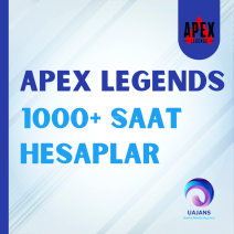 Apex Legends 1000 Saat Üstü Kasılmış Hesaplar