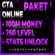⭐ [ANLIK & BAN YOK] PAKET 1 GTA Online Boost⭐