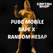 BAPE-X RANDOM HESAP | PUBG MOBİLE