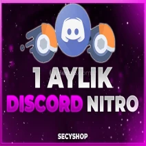 ⭐DiSCORD 1AYLIK 2X BOOSTLU NİTRO⭐
