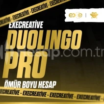 DUOLİNGO Pro Hesap | ExeCreative En Uygun Fiyat
