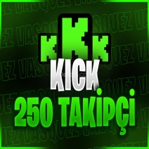 ⭐[EFSANE Kick +250 Takipçi ⭐