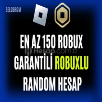 ⭐ EN AZ 150 ROBUX ROBLOX ROBUXLU RANDOM HESAP