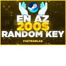 ⭐En Az 200 Dolar Random Key ANINDA TESLİM