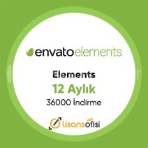 Envato Elements 12 Aylık - Kişisel - Hızlı Teslimat