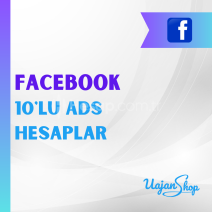 Facebook 10'lu Ads Reklam Hesapları