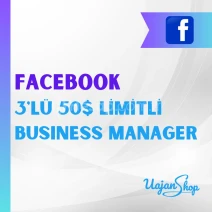 Facebook 3'lü Business Manager Hesaplar