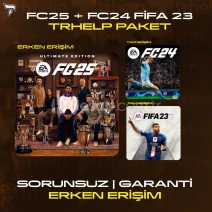 FC 25 + FC 24 + FİFA 23 Garanti + Sorunsuz ⭐☢️✅