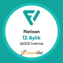Flaticon 12 Aylık - Kişisel - Hızlı Teslimat