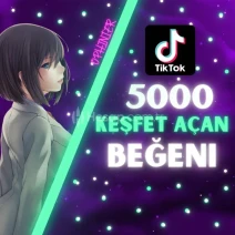 (GARANTİLİ) 5000 TİKTOK BEĞENİ