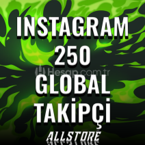 Garantili Instagram 250 Global Takipçi