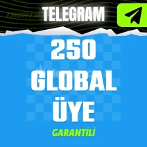 Garantili Telegram 250 Global Kanal & Grup Üye