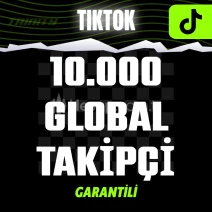 Garantili Tiktok 10.000 Global Takipçi