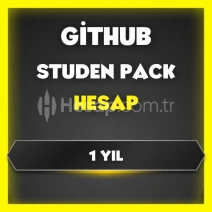 Github Student Developer Pack Hesap