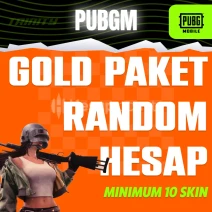 Gold Paket PUBG Mobile Random Hesap