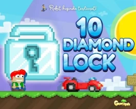 Growtopia 10 Diamond Lock | Anında Teslimat