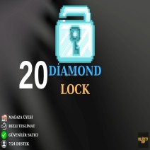 Growtopia 20 Diamond Lock (RB GARANTİLİ)